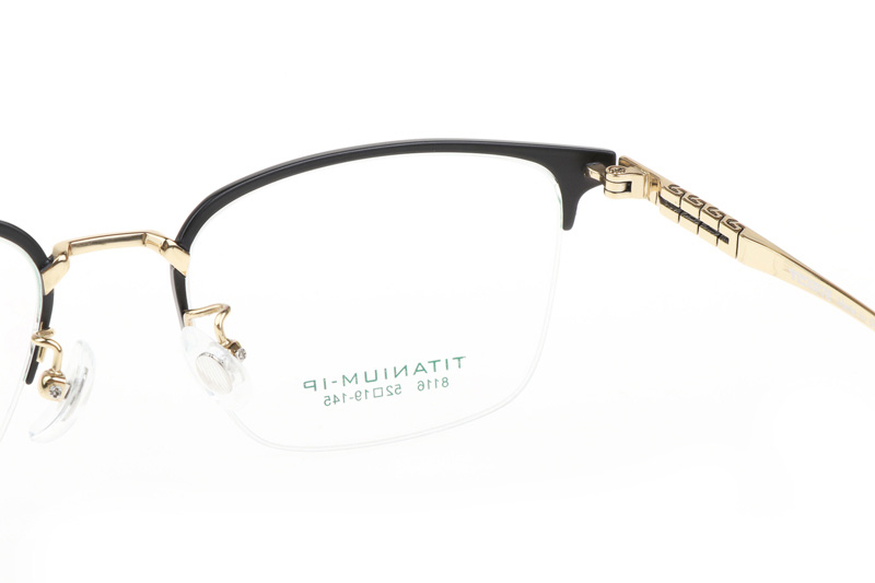 TC8116 Eyeglasses Black Gold