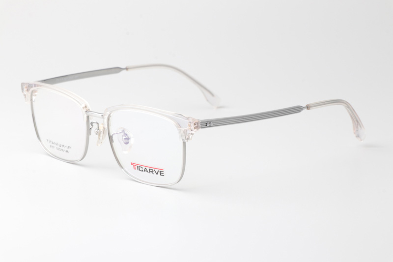 TC8157 Eyeglasses Clear Silver