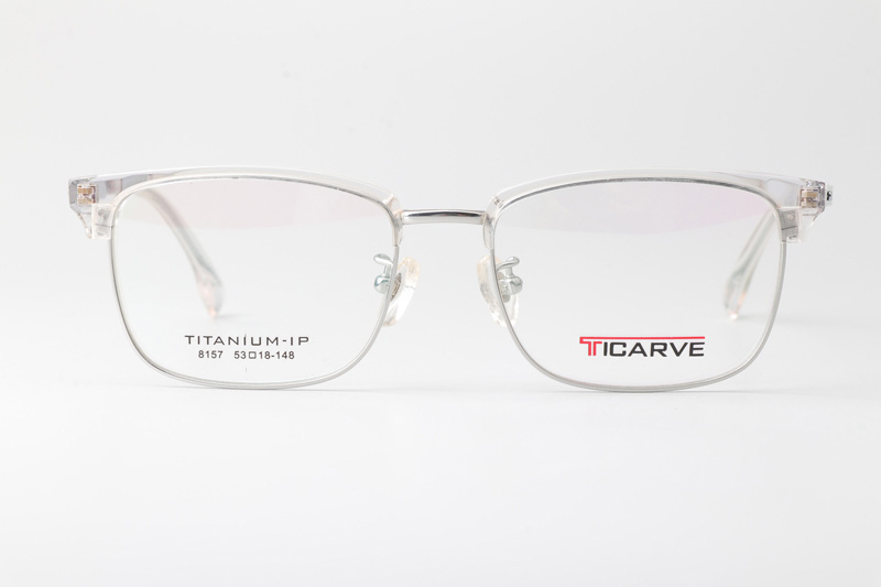 TC8157 Eyeglasses Clear Silver