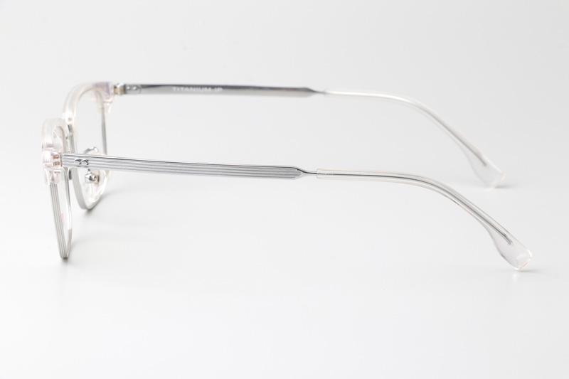 TC8157 Eyeglasses Clear Silver