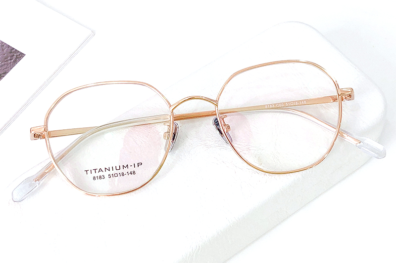 TC8183 Eyeglasses Rose Gold