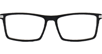 TC8186 Eyeglasses Black Silver