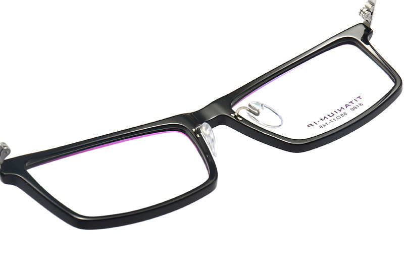 TC8186 Eyeglasses Black Silver