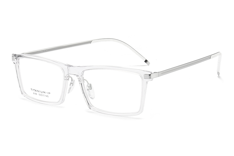 TC8186 Eyeglasses Clear Silver
