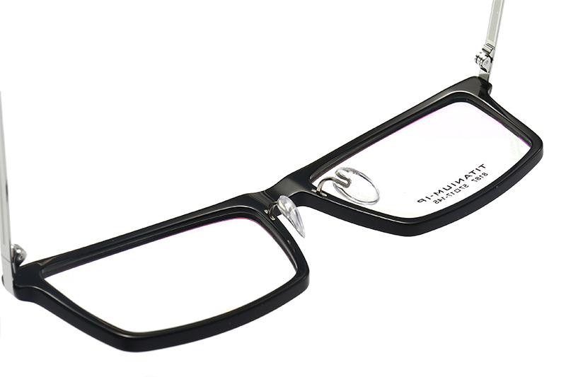 TC8187 Eyeglasses Black Silver