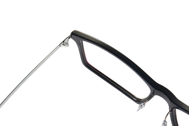 TC8187 Eyeglasses Black Silver