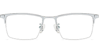 TC8190 Eyeglasses Silver Black