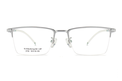 TC8192 Eyeglasses Silver White