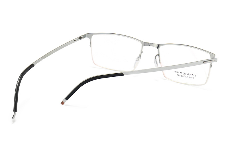 TC8195 Eyeglasses Silver Black