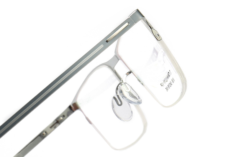 TC8195 Eyeglasses Silver Black