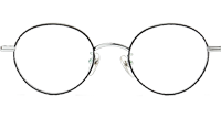 TC8203 Eyeglasses Black Silver