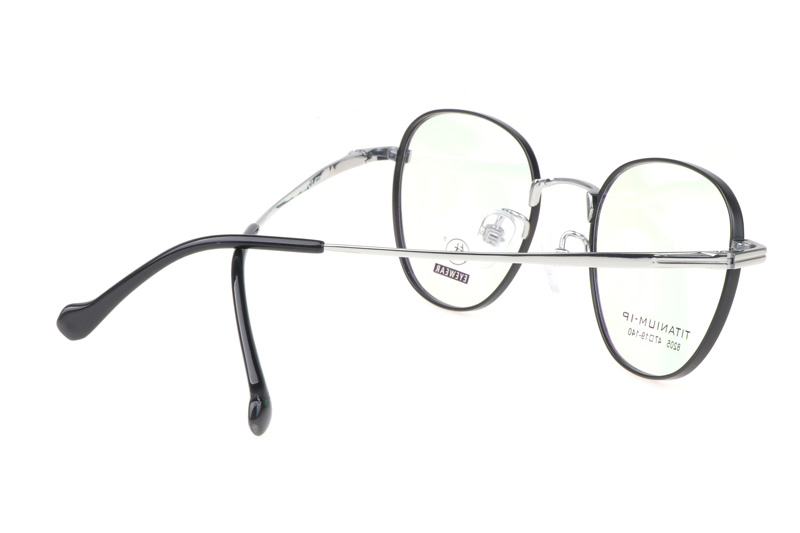 TC8205 Eyeglasses Black Silver