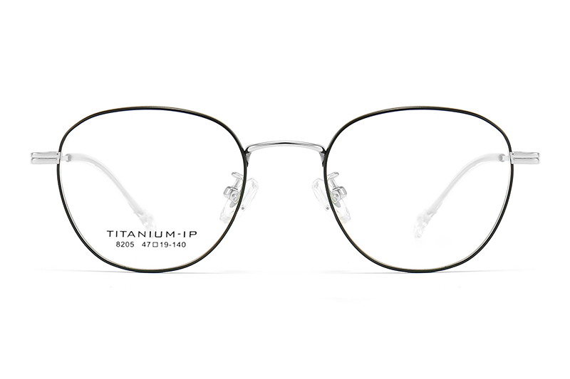 TC8205 Eyeglasses Green Silver