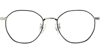 TC8208 Eyeglasses Black Silver