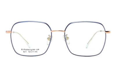 TC8211 Eyeglasses Blue Gold