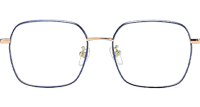 TC8211 Eyeglasses Blue Gold