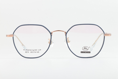 TC8215 Eyeglasses Blue Gold