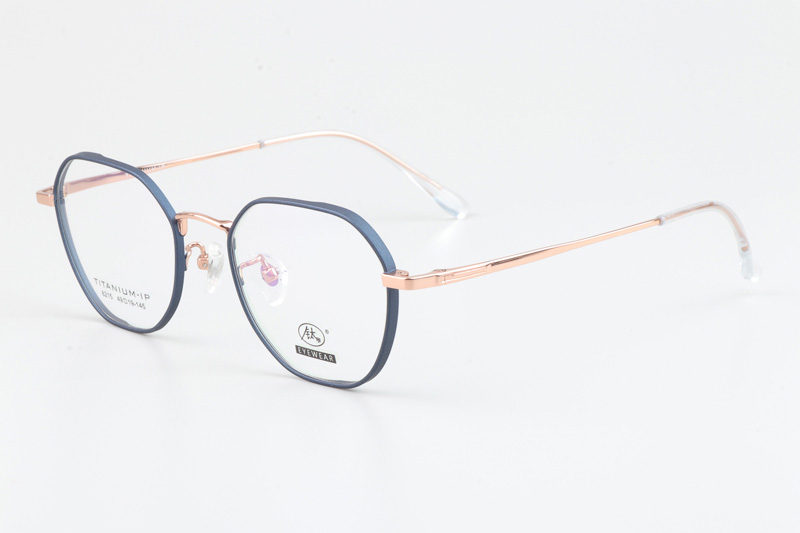 TC8215 Eyeglasses Blue Gold