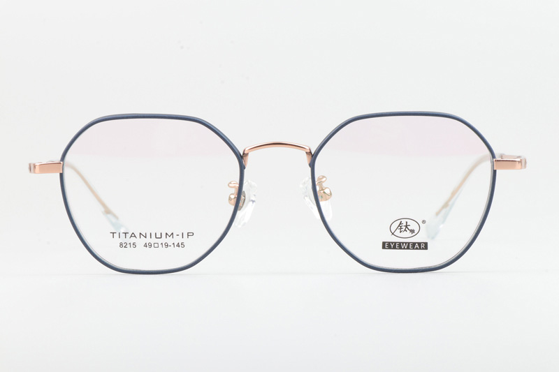 TC8215 Eyeglasses Blue Gold