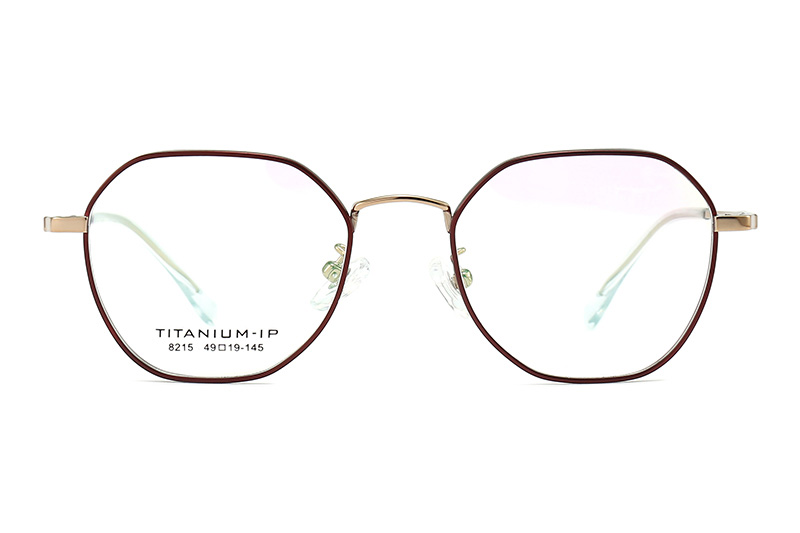 TC8215 Eyeglasses Coffee Gold