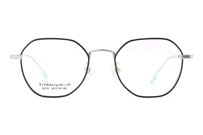 TC8215 Eyeglasses Green Silver