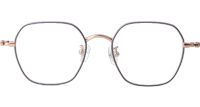 TC8219 Eyeglasses Purple Gold