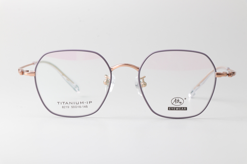 TC8219 Eyeglasses Purple Gold