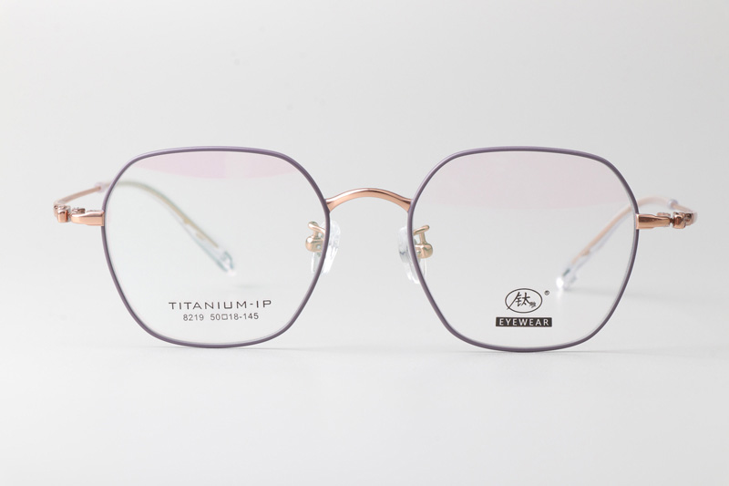 TC8219 Eyeglasses Purple Gold