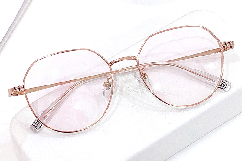 TC8221 Eyeglasses Rose Gold