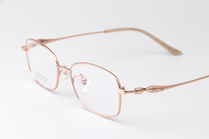 TC8239 Eyeglasses Rose Gold