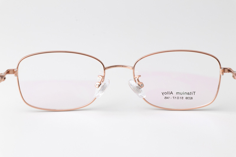 TC8239 Eyeglasses Rose Gold