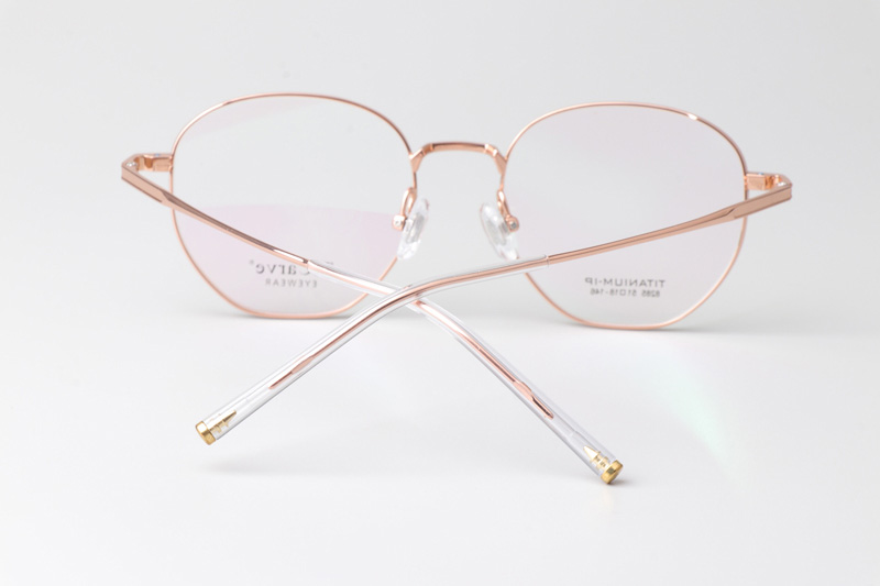 TC8285 Eyeglasses Rose Gold