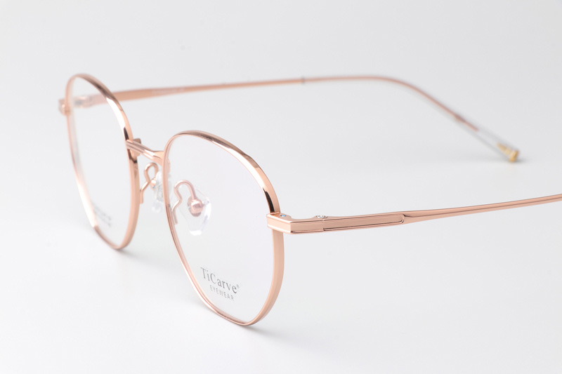 TC8285 Eyeglasses Rose Gold