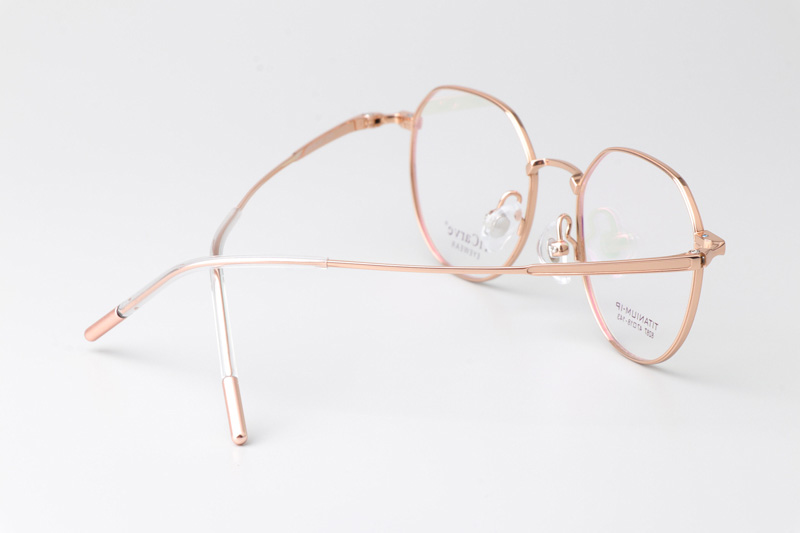 TC8287 Eyeglasses Rose Gold