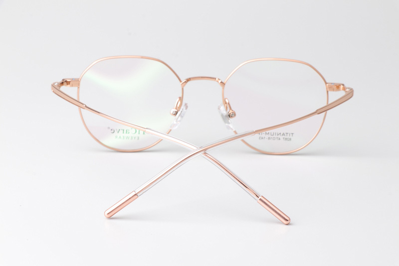 TC8287 Eyeglasses Rose Gold