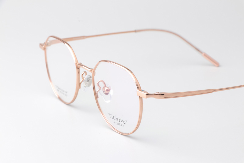 TC8287 Eyeglasses Rose Gold