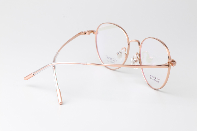 TC8288 Eyeglasses Rose Gold