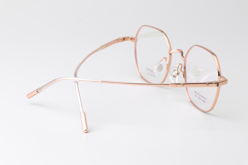 TC8289 Eyeglasses Rose Gold