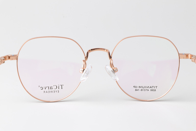 TC8290 Eyeglasses Rose Gold