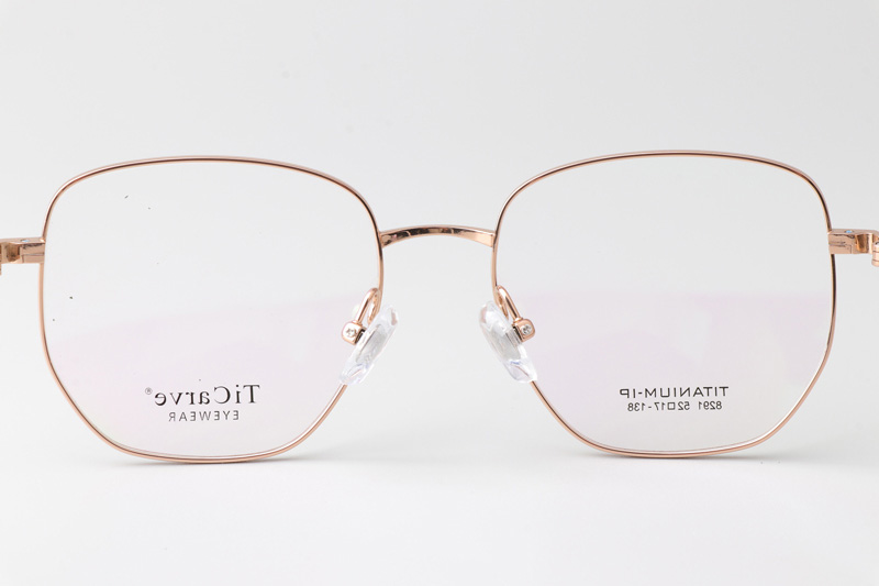 TC8291 Eyeglasses Rose Gold