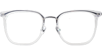 TC86011 Eyeglasses Transparent Silver