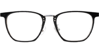 TCS3064 Eyeglasses Black Brown Silver
