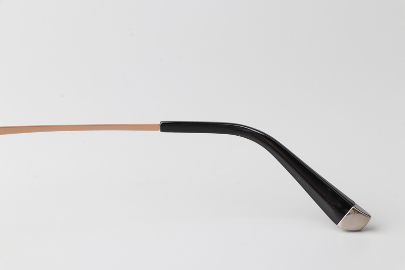 TCS3068 Eyeglasses Black Rose Gold