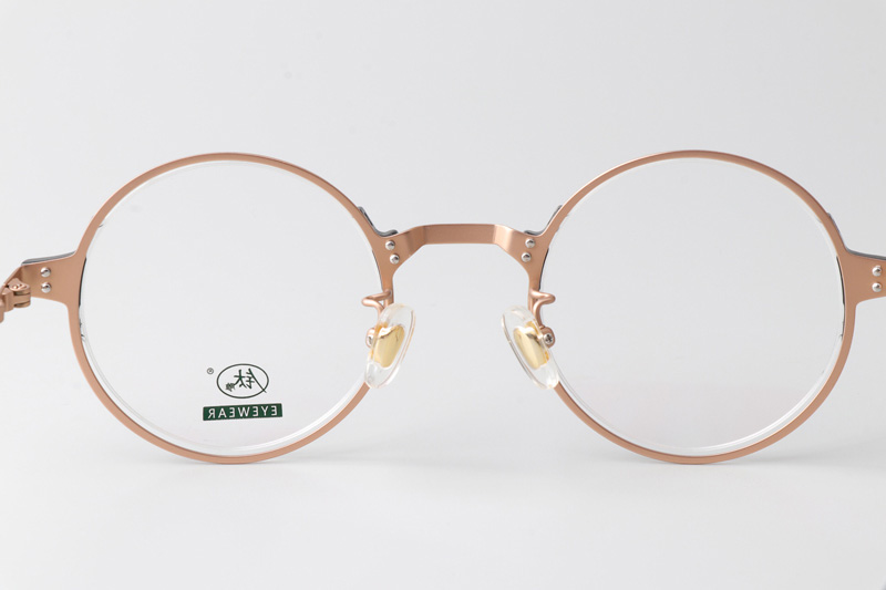 TCS3068 Eyeglasses Black Rose Gold