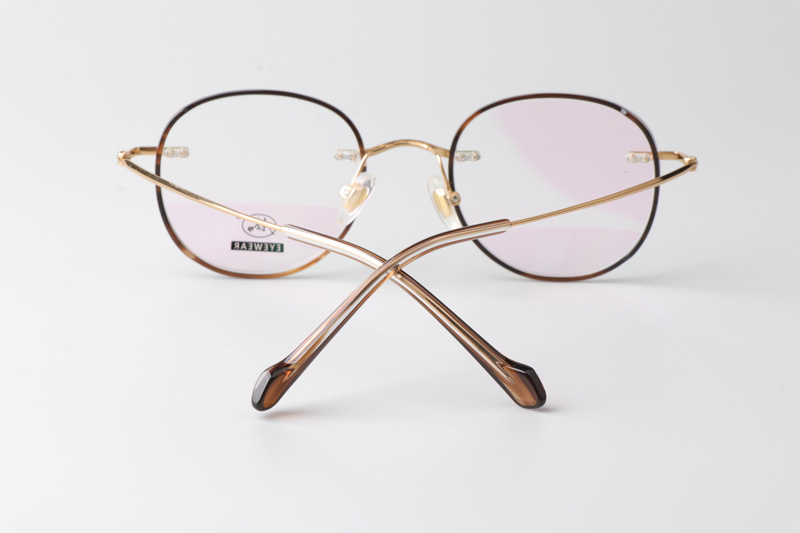 TCS3080 Eyeglasses Tortoise Gold