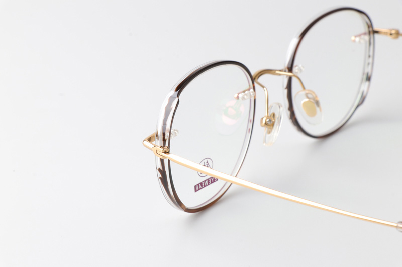 TCS3080 Eyeglasses Tortoise Gold
