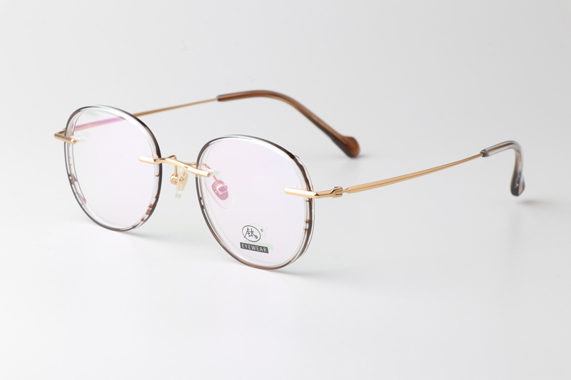TCS3080 Eyeglasses Tortoise Gold