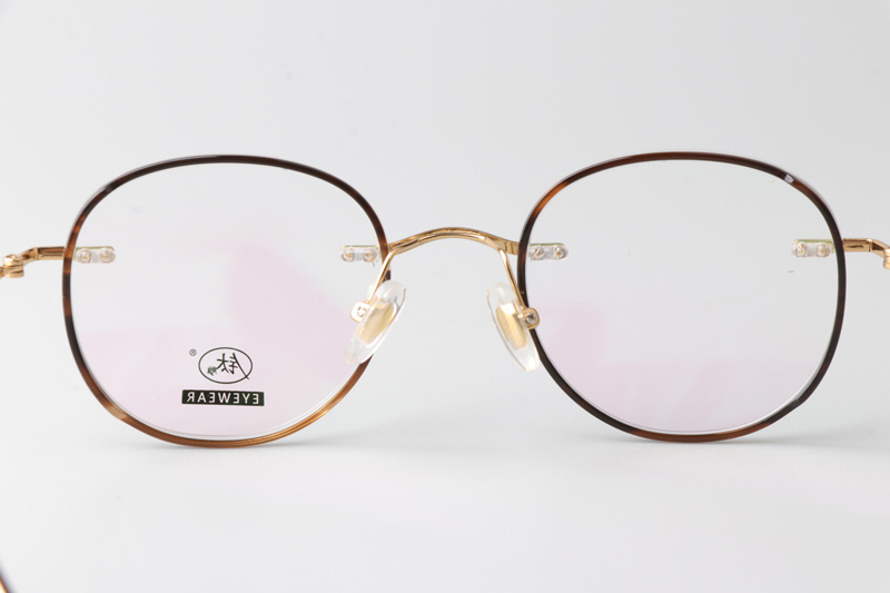 TCS3080 Eyeglasses Tortoise Gold