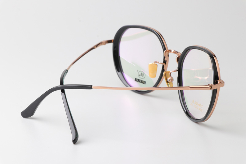TCS3094 Eyeglasses Black Rose Gold