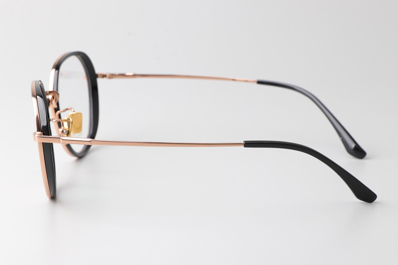 TCS3094 Eyeglasses Black Rose Gold